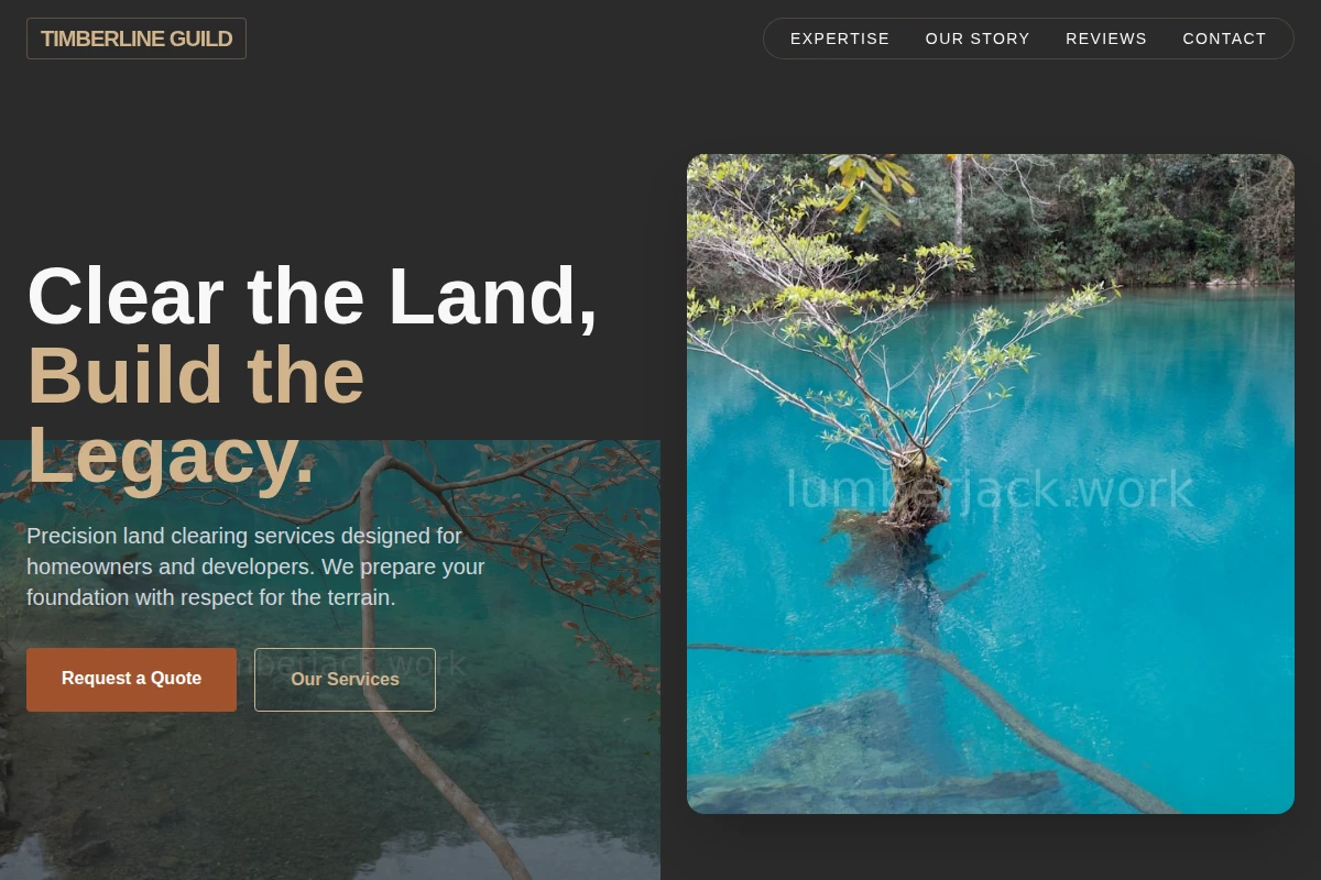 Creek Land Clearing